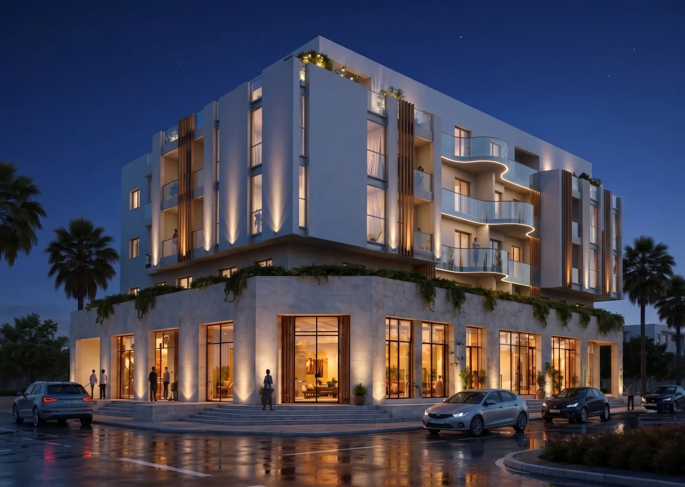 Projet à venir — façades et balcons